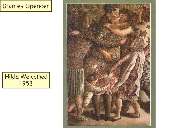 Stanley Spencer Hilda Welcomed 1953 