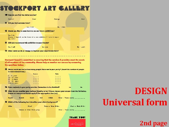 DESIGN Universal form 2 nd page 