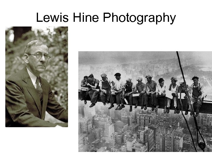 Lewis Hine Photography 