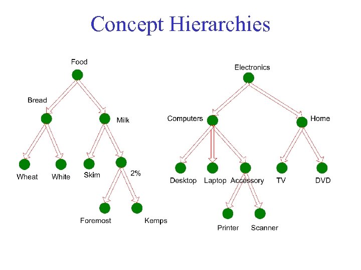 Concept Hierarchies 