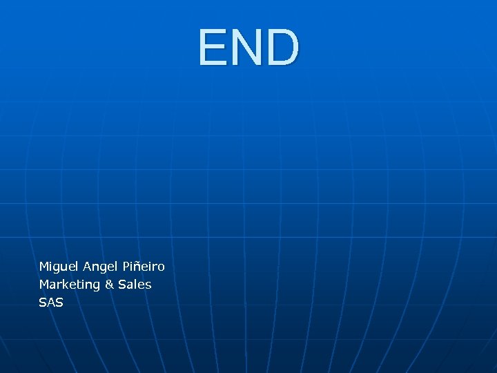 END Miguel Angel Piñeiro Marketing & Sales SAS 