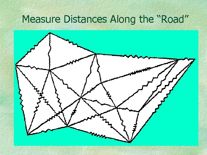 Measure Distances Along the “Road” 