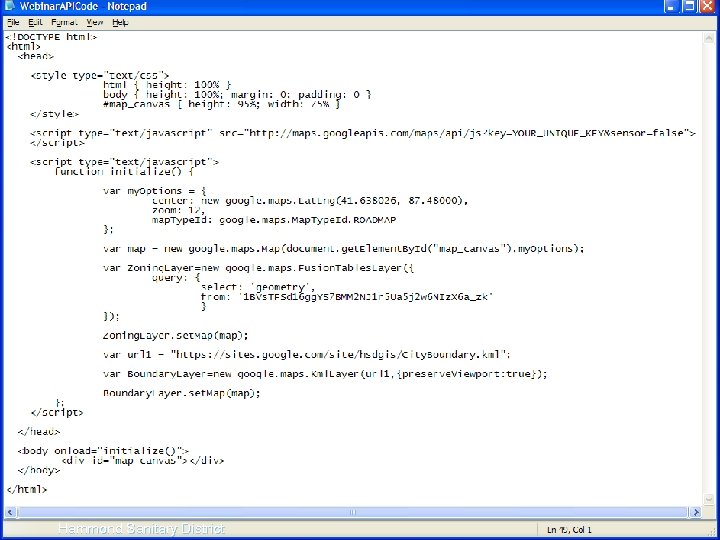 Hammond Sanitary District 