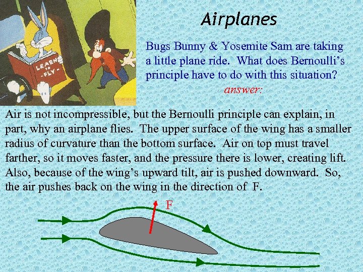 Airplanes Bugs Bunny & Yosemite Sam are taking a little plane ride. What does