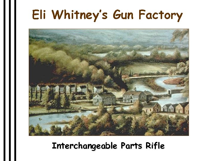 Eli Whitney’s Gun Factory Interchangeable Parts Rifle 