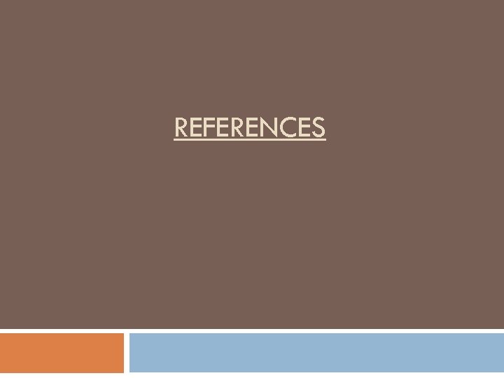 REFERENCES 