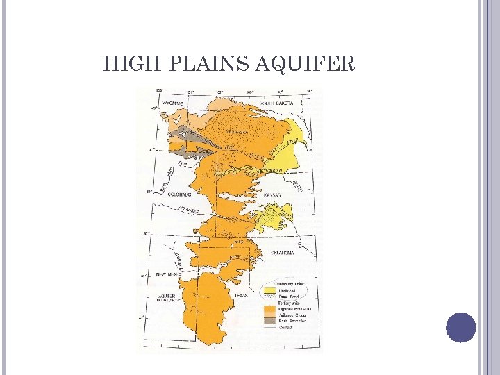 HIGH PLAINS AQUIFER 