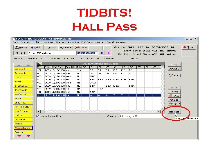 TIDBITS! Hall Pass 