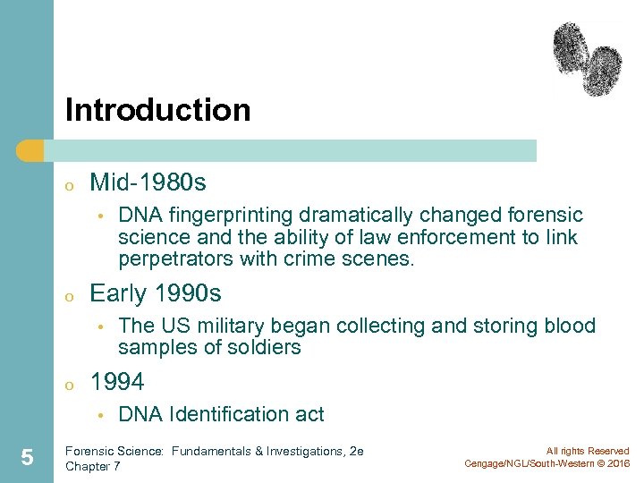 Introduction o Mid-1980 s • o Early 1990 s • o The US military