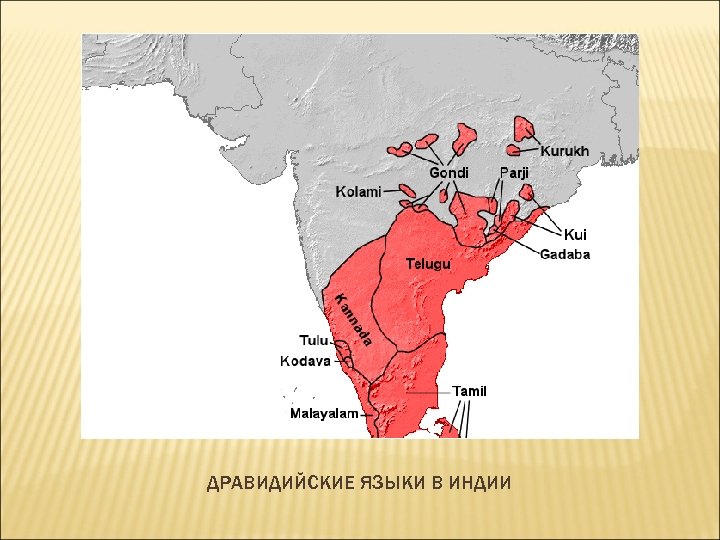 ДРАВИДИЙСКИЕ ЯЗЫКИ В ИНДИИ 