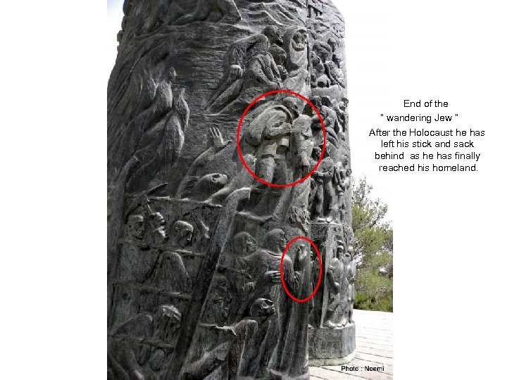 End of the “ wandering Jew “ After the Holocaust he has left his