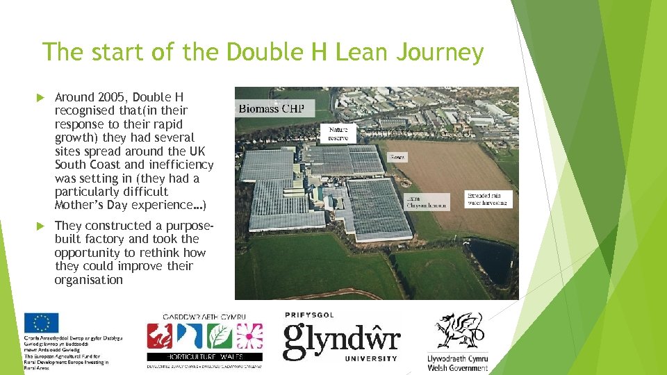 The start of the Double H Lean Journey Around 2005, Double H recognised that(in