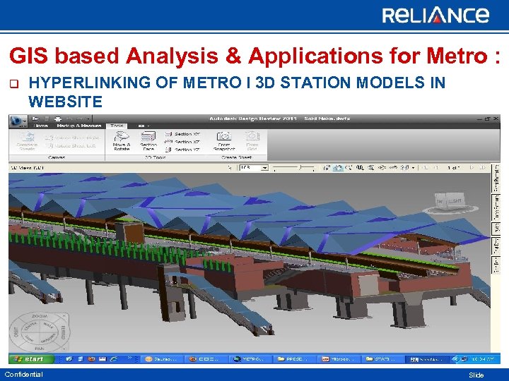 GIS based Analysis & Applications for Metro : q HYPERLINKING OF METRO I 3