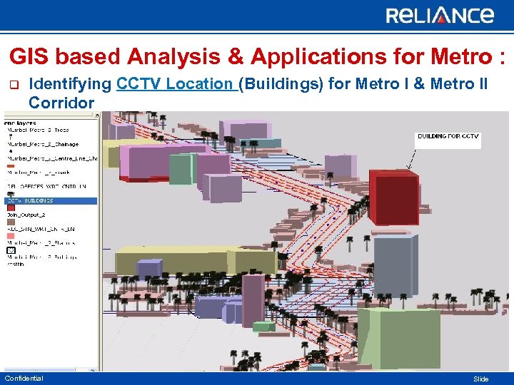 GIS based Analysis & Applications for Metro : q Identifying CCTV Location (Buildings) for