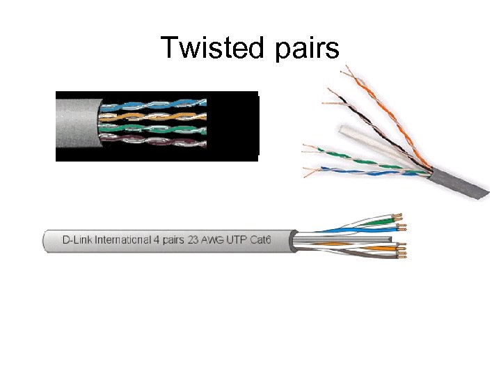 Twisted pairs 