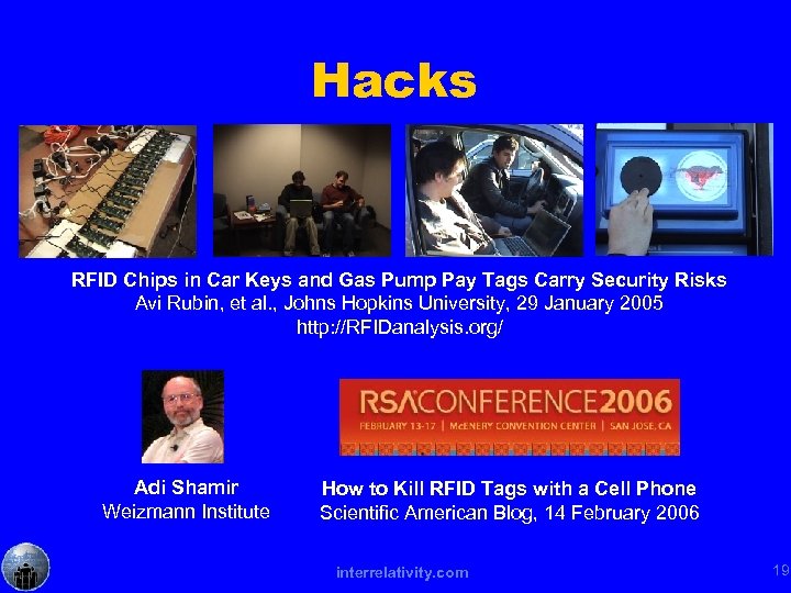 Hacks RFID Chips in Car Keys and Gas Pump Pay Tags Carry Security Risks