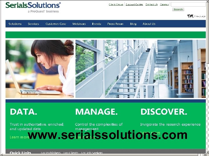 www. serialssolutions. com 