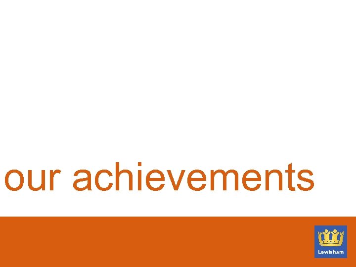 our achievements 