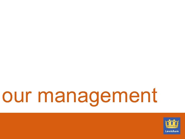 our management 