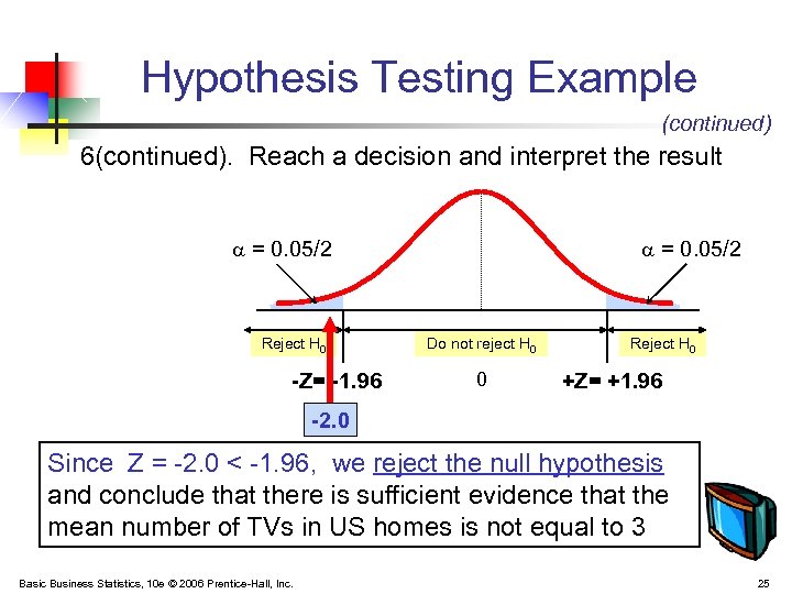 business statistics hypothesis testing examples