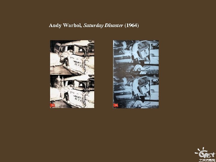 Andy Warhol, Saturday Disaster (1964) 