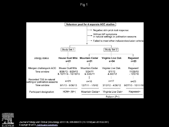 Fig 1 Journal of Allergy and Clinical Immunology 2015 136, 658 -666 DOI: (10.