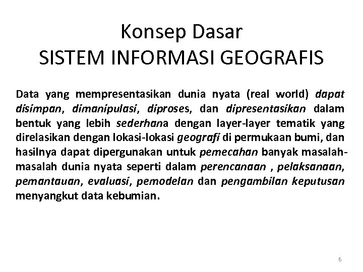 Sistem Informasi Geografi Untuk Pemetaan Lahan Prof Dr Vrogue