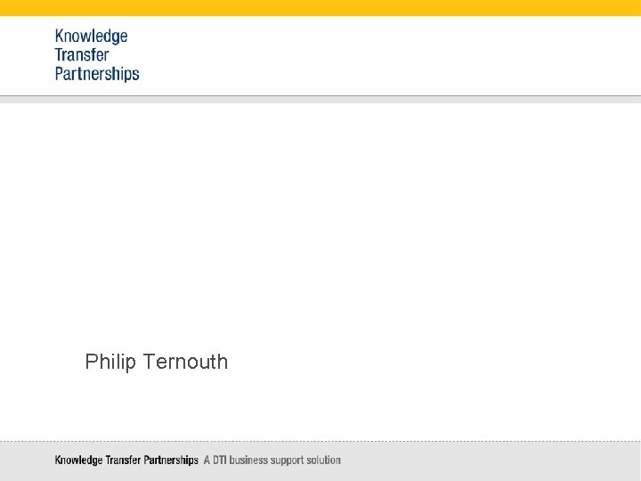 Philip Ternouth 
