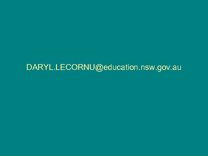 DARYL. LECORNU@education. nsw. gov. au 
