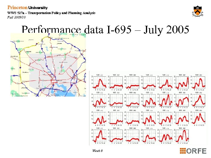 WWS 527 a – Transportation Policy and Planning Analysis Fall 2009/10 Performance data I-695