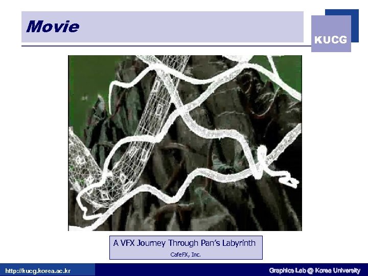 Movie KUCG A VFX Journey Through Pan’s Labyrinth 