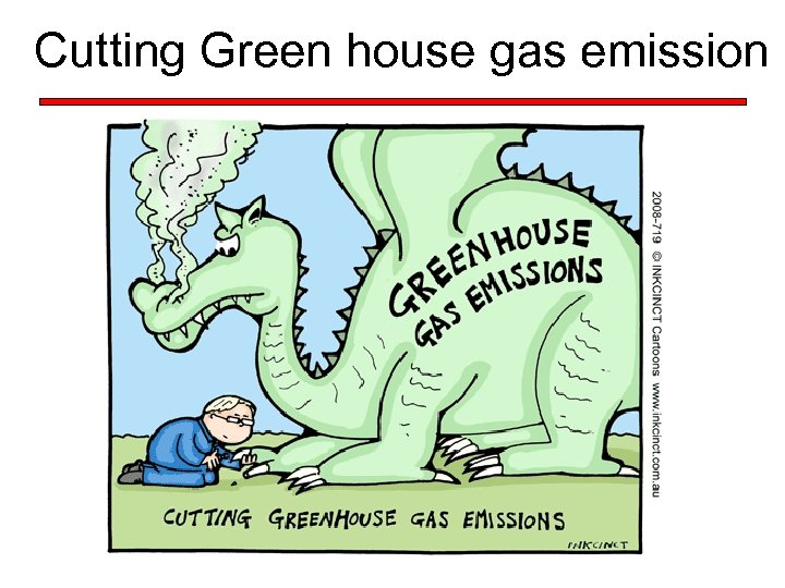 Cutting Green house gas emission 