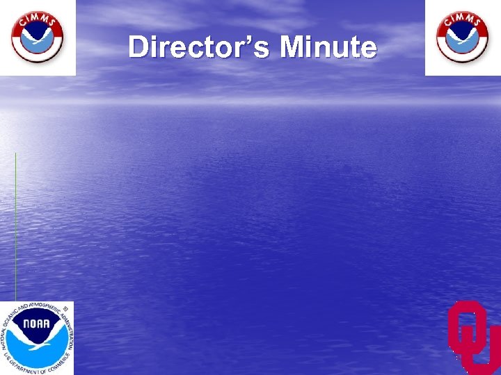 Director’s Minute 