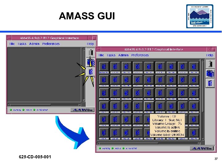 AMASS GUI 625 -CD-005 -001 37 