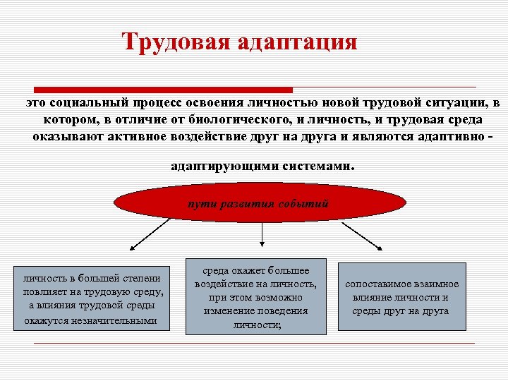 Социальная адаптация презентация