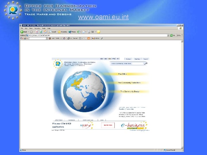 www. oami. eu. int 