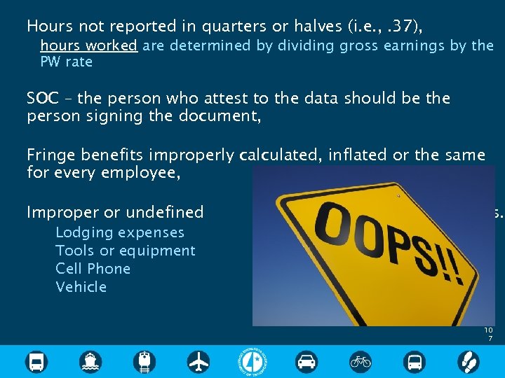Hours not reported in quarters or halves (i. e. , . 37), hours worked