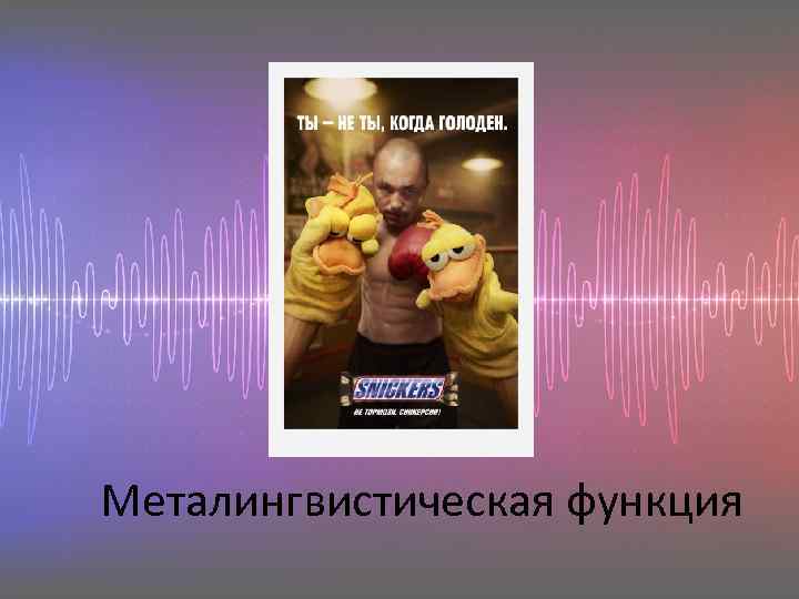 Металингвистическая функция 