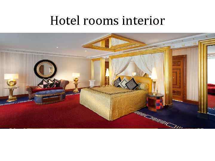 Hotel rooms interior 