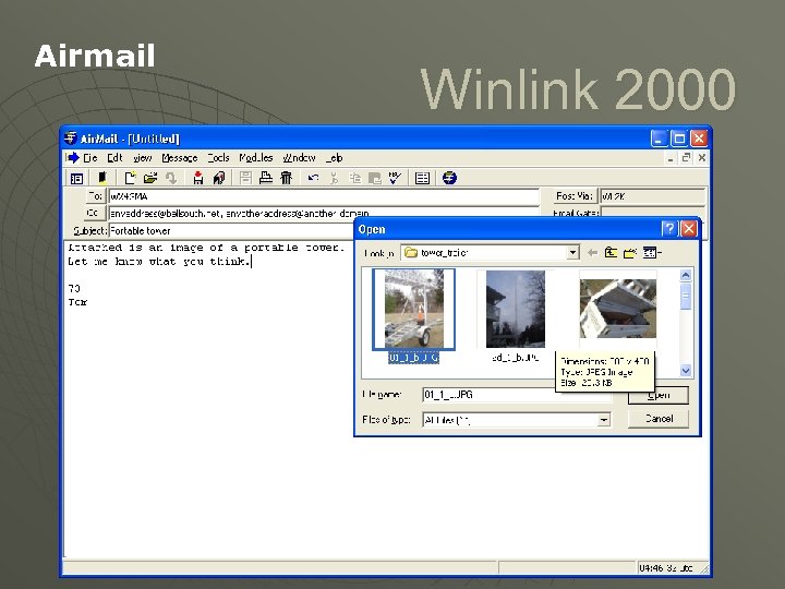 Airmail Winlink 2000 