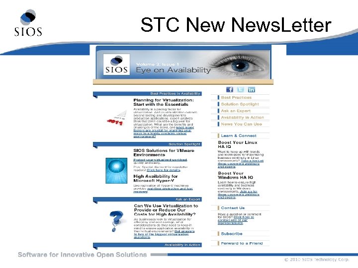 STC News. Letter 