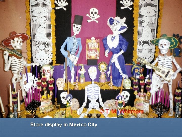 Store display in Mexico City 