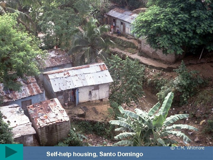 © T. M. Whitmore Self-help housing, Santo Domingo 