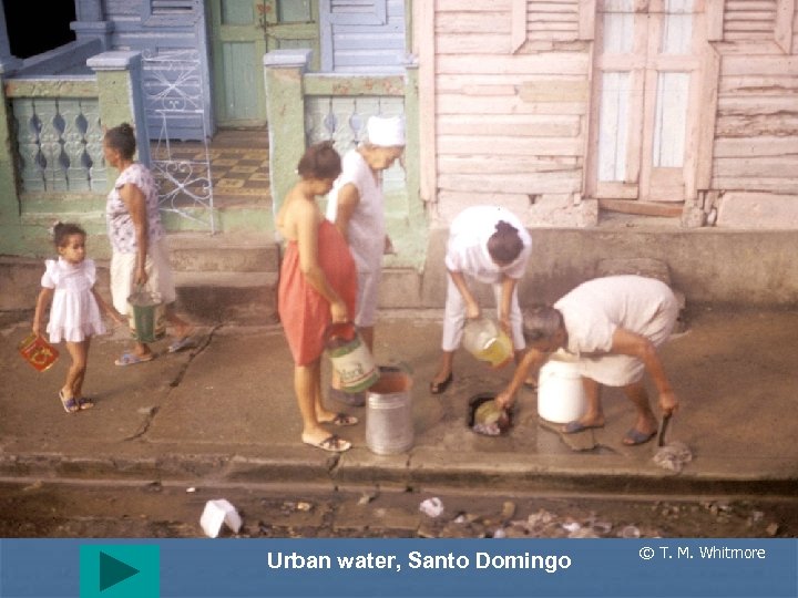 Urban water, Santo Domingo © T. M. Whitmore 