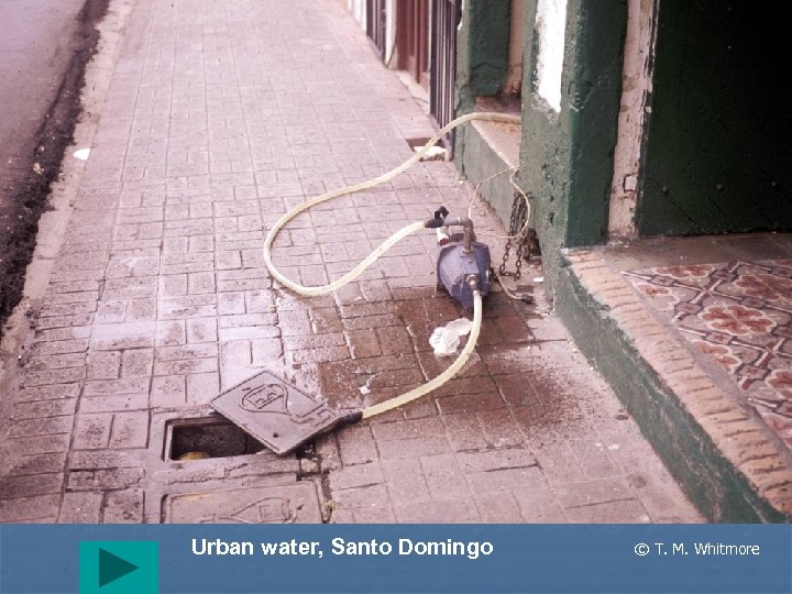 Urban water, Santo Domingo © T. M. Whitmore 