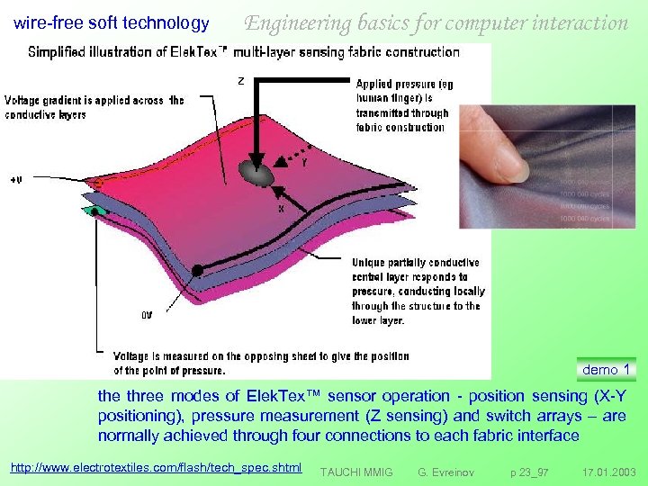 wire free soft technology Engineering basics for computer interaction demo 1 the three modes