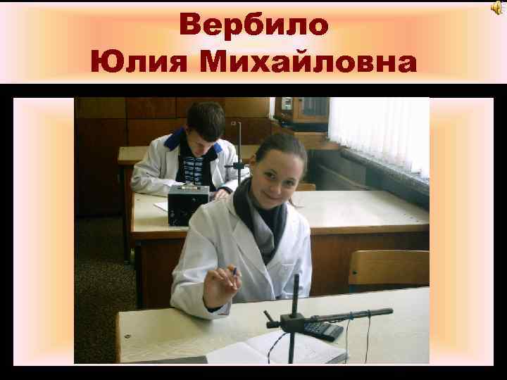 Вербило Юлия Михайловна 