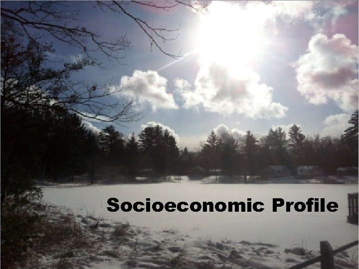 Socioeconomic Profile 