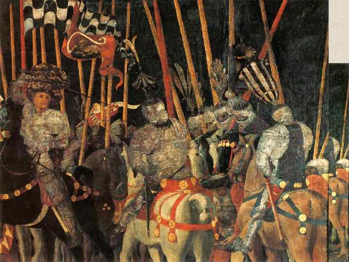 Микелетто да Котиньола вступает в битву. 180 x 316. Лувр. Париж 