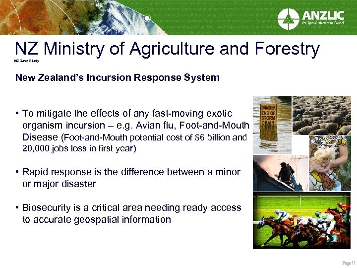 NZ Ministry of Agriculture and Forestry NZ Case Study New Zealand’s Incursion Response System